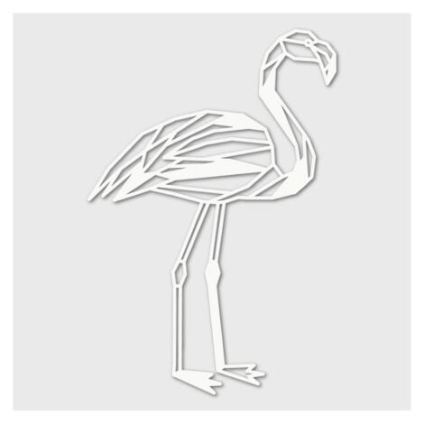 Houten Flamingo wanddecoratie - Luxigo - Lasergesnden producten