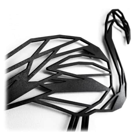 Houten Flamingo wanddecoratie - Luxigo - Lasergesnden producten