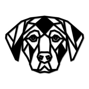 Houten Hond wanddecoratie - Luxigo - Lasergesnden producten