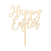 Happy Easter - Caketopper Hout Wood